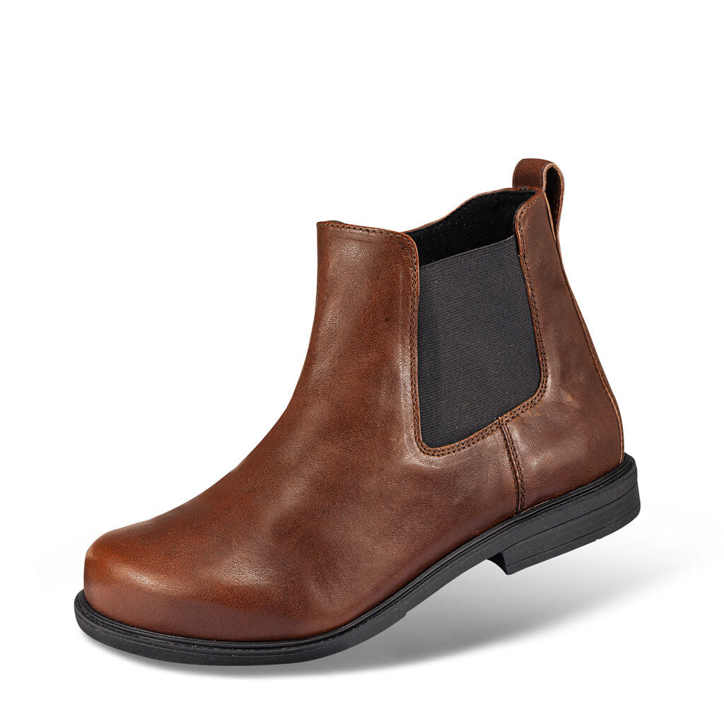 Cambridge Men’s Nappa Leather Boot with Inner Zipper and Flexible Sole